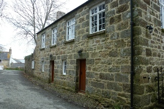 Cottages in St Hilary.