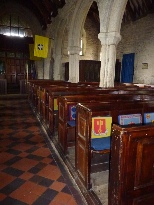 Inside St Contantine Church. 