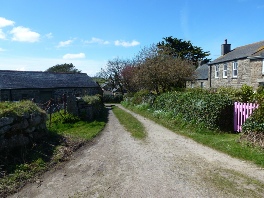 In the village of Zennor.