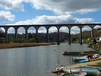The viaduct at Calstock.