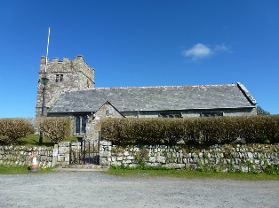 The Church of St Twennocus at Towednack.