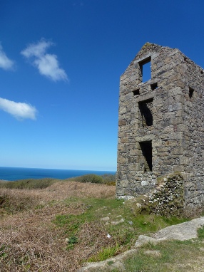 The ruins of a tin mine.