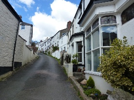 Another steep road in Calstock. 